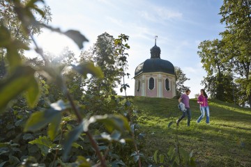 Blick auf die Josefskapelle in Sigmaringen