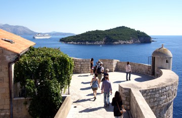 Die Stadtmauer von Dubrovnik