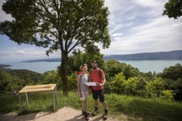 Panoramablick auf dem Premiumwanderweg