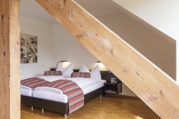 Gemütliches Zimmer im Hotel Arenenberg