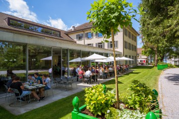 Freisitz des Bistro Louis Napoléon auf dem Arenenberg