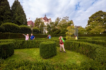 Irrgarten in den Parkanlagen von Kloster und Schloss Salem