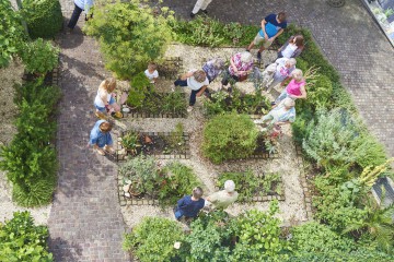 Der Kräutergarten der Bibelgalerie Meersburg