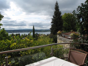 Der Parkgarten des Hotel St. Leonhard in Überlingen