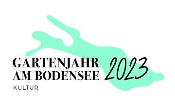 Logo "Gartenjahr Bodensee 2023" zum Thema KULTUR