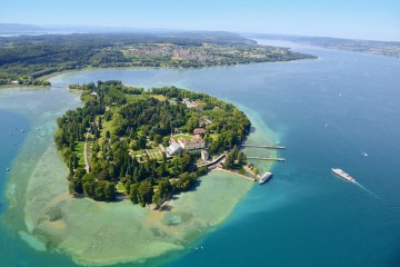 Bäume auf der Insel Mainau