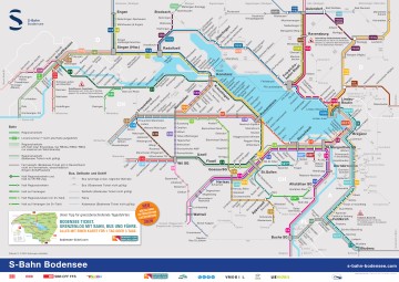 Liniennetzplan der S-Bahn Bodensee 2026