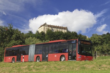 Unterwegs mit dem Bus