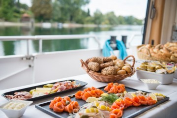 Brunch-Rundfahrt auf dem westlichen Bodensee