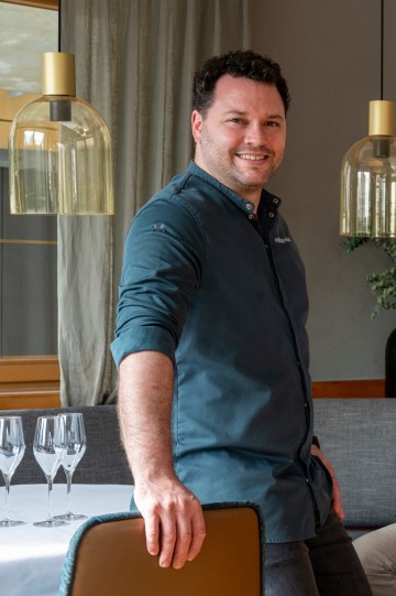 Philipp Heid ist zuständig für das Küchenkonzept