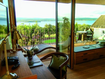 Zimmer mit Aussicht im Hotel Gasthaus Hirschen