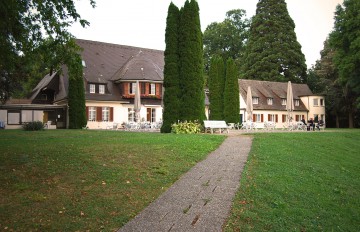 Hotelgelände direkt am Bodenseeufer