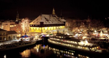 Weihnachtsmarkt am Konstanzer Hafen