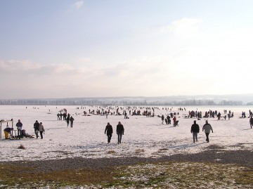 Seltenes Wintervergnügen