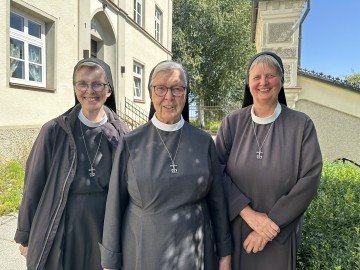 Das Leitungsteam der Franziskanerinnen von Bonlanden