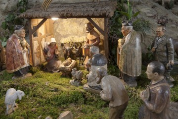 Die Meersburger Krippe in der Stadtpfarrkirche Mariä Heimsuchung