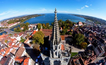 Das Konstanzer Münster von oben