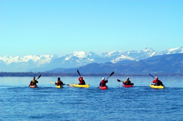 Urlaub im am und auf dem Wasser