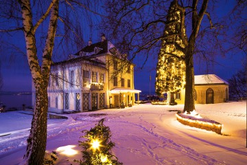 Arenenberg im Schnee