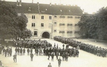 Mobilmachung in der Klosterkaserne