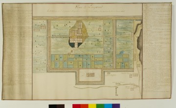 Plan der Gartenanlage um Haus Longwood