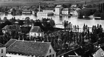 Konstanz: Blick vom Münster auf den Schottenfriedhof. Atelier Wolf, um 1865