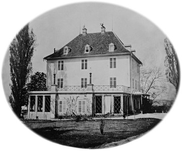 Blick von Süden auf das Palais. Atelier Wucherer, um 1855 