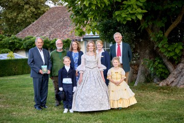 Präsentation des neuen Parkführers mit "Durchlauchten"