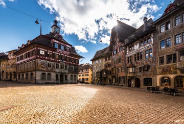 Rathausplatz in Stein am Rhein