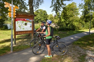 Radrouten zwischen Donau und Bodensee