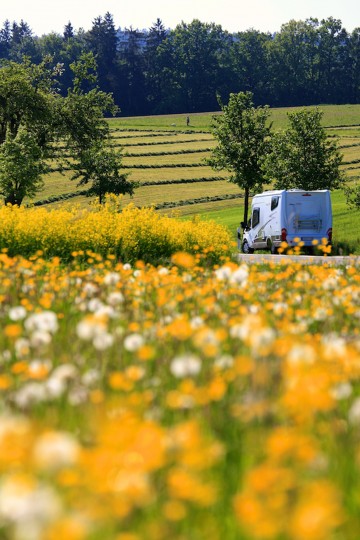 Mobil reisen inmitten herrlichster Natur