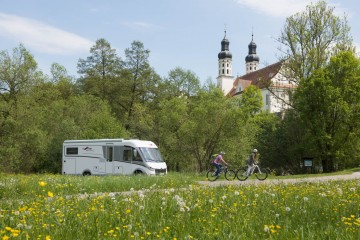 Im Reisemobil die Oberschwäbische Barockstraße entdecken