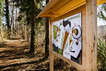 Auf dem neuen Naturerlebnisweg Steegersee in Aulendorf...