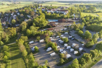 Reisemobilstellplatz bei der Sonnenhof Therme Bad Saulgau