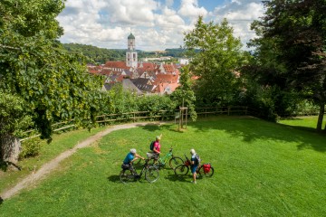 Blick auf Biberach a. d. Riss von der Schillerhöhe aus