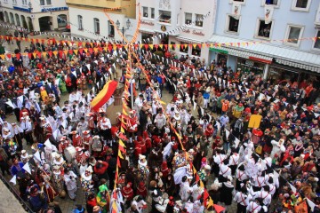 Bräuteln am Fasnachtsdienstag in Sigmaringen