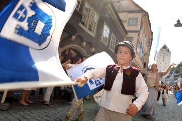 Historischer Rutenfestzug in Ravensburg