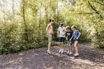 Naturtrampolin im Wackelwald