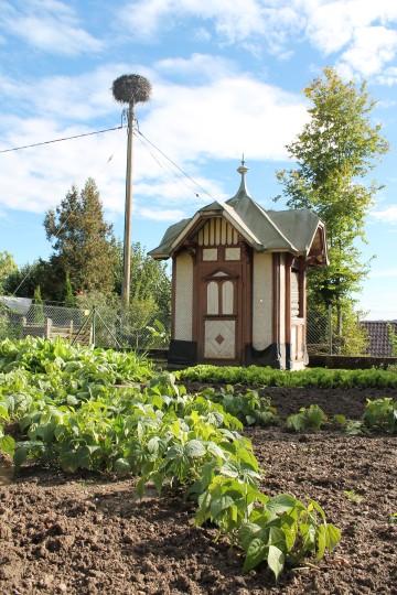 Erfrischungsstation im Museumsdorf