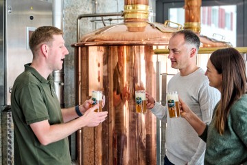 Führung durch die Brauerei Kißlegger Kellerbräu