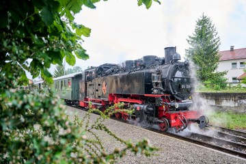Die historische Öchsle-Museumsbahn