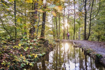Spazieren auf den Spuren der Mönche