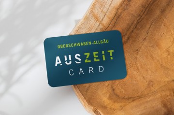Die AusZeit Card für Oberschwaben-Allgäu