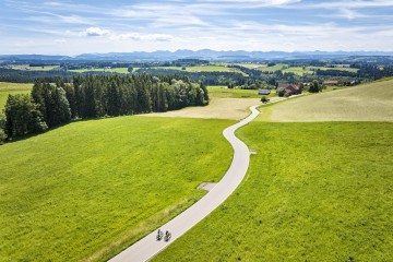 Traumblicke bis zu den Alpen