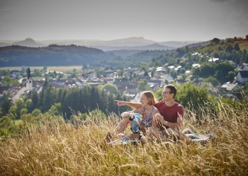 Herrliche Aussichten über die Seeregion