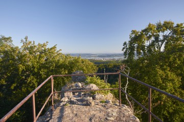 Rundumblick von der Burgruine Homburg 