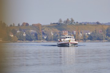 Die Ausflugsschiffe machen die Runde... 