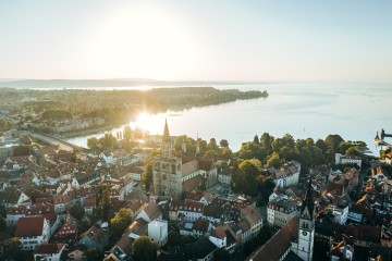 Konstanzer Altstadt mit Blick auf Münster
