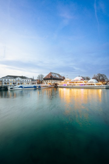 Weihnachtsschiff auf dem Konstanzer Weihnachtsmarkt