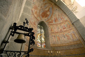 Apsis der Kirche St. Peter und Paul